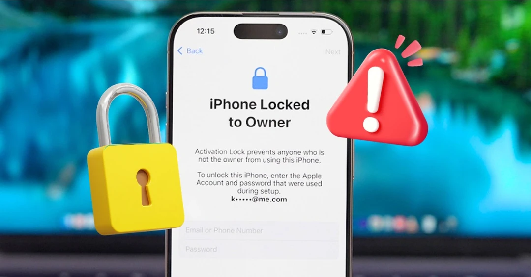 iPhone bị khóa iCloud từ xa có mở được không?