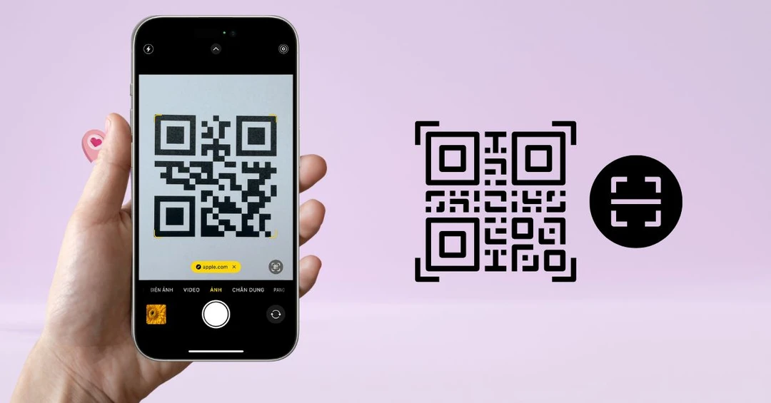 3 cách quét mã QR trên iPhone đơn giản, nhanh nhất