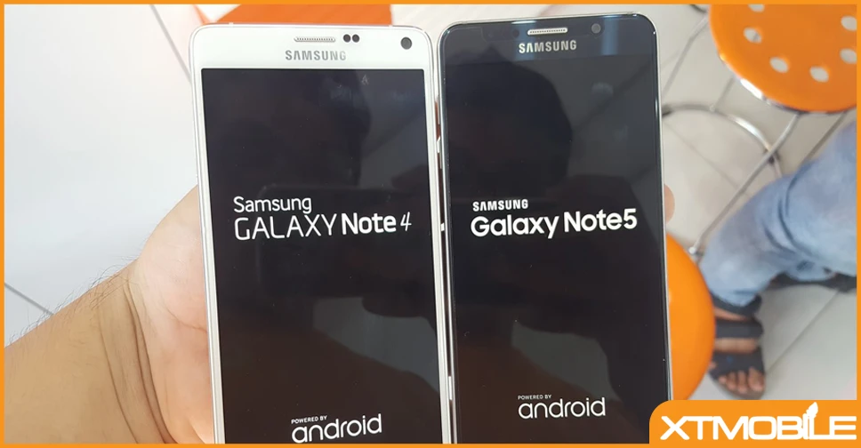 So sánh Samsung Galaxy Note 4 và Galaxy Note 5: cuộc nội chiến của hai siêu phẩm