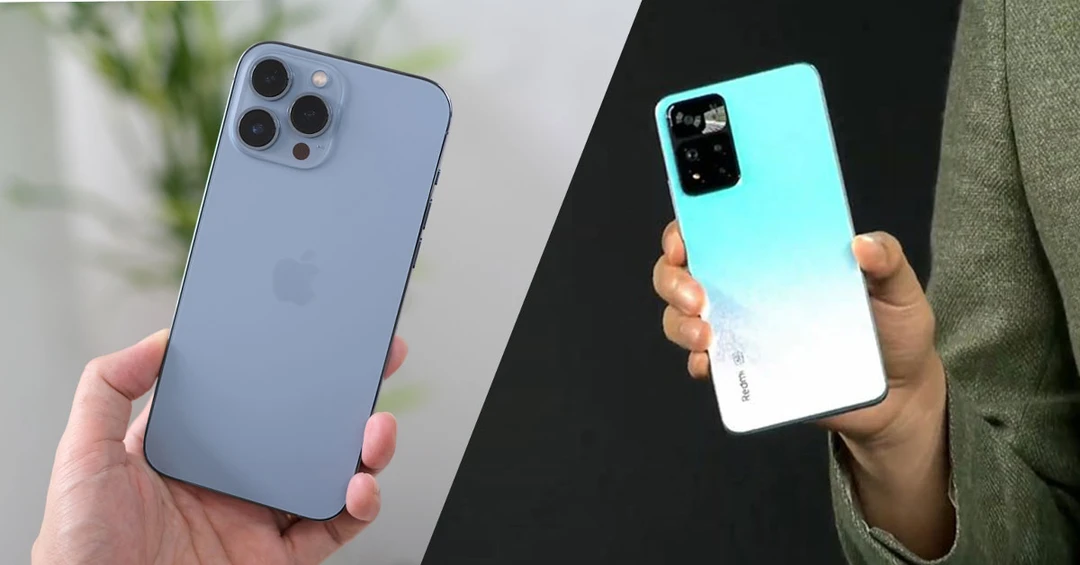 Redmi Note 11 Pro+ và iPhone 13 Pro Max: Người tí hon và gã khổng lồ