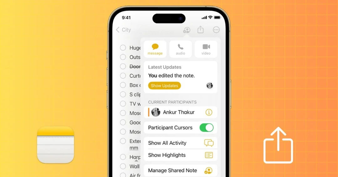 Cách sửa file ghi chú cùng lúc trên iPhone thuận tiện, nhanh chóng