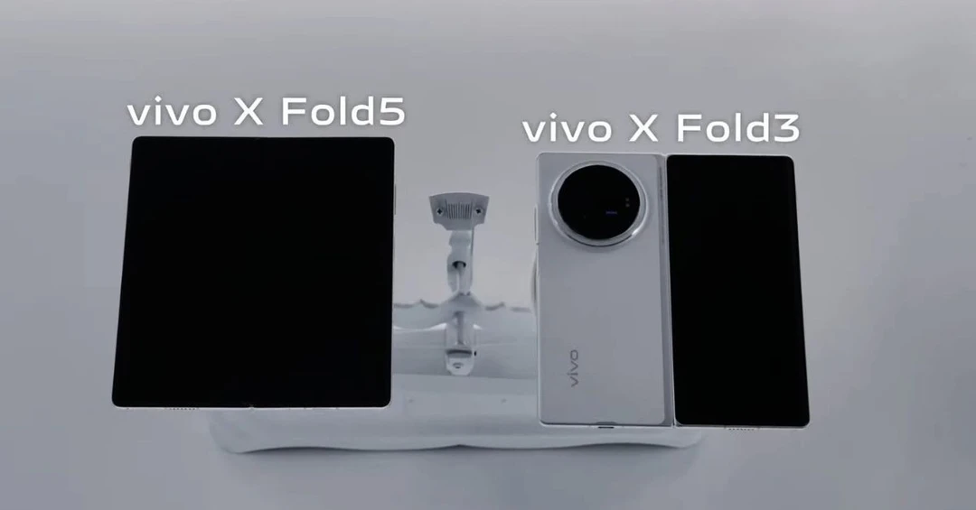 Vivo X Fold 5 hé lộ teaser, lập kỷ lục mới về độ mỏng và nhẹ
