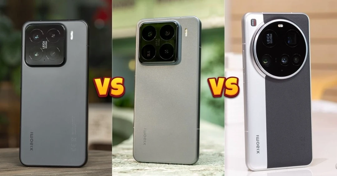 So sánh Xiaomi 15, 15 Pro và 15 Ultra: Có gì khác biệt?