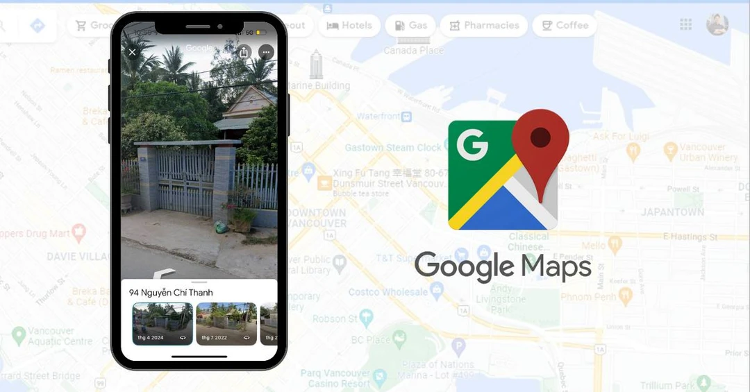 Cách xem lại hình ảnh nhà cũ bằng Google Maps chi tiết nhất