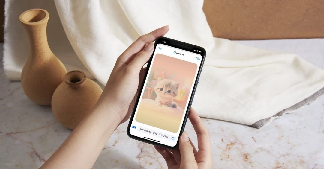 Hướng dẫn cách tạo chủ đề trên Messenger bằng AI giúp cá nhân hoá đoạn chat