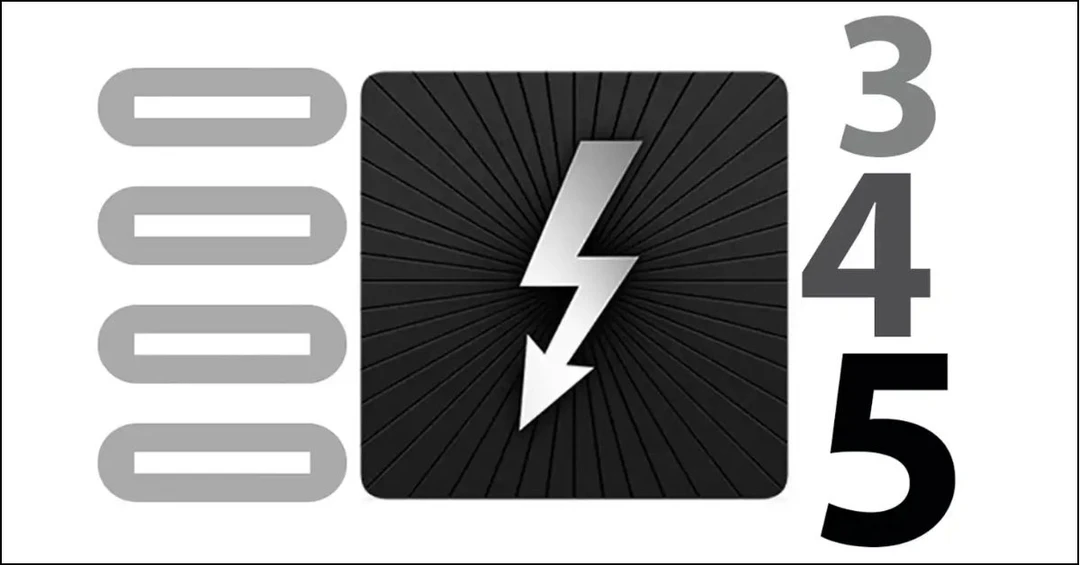 So sánh Thunderbolt 5, Thunderbolt 4, Thunderbolt 3 và USB4: Khác biệt ở đâu?