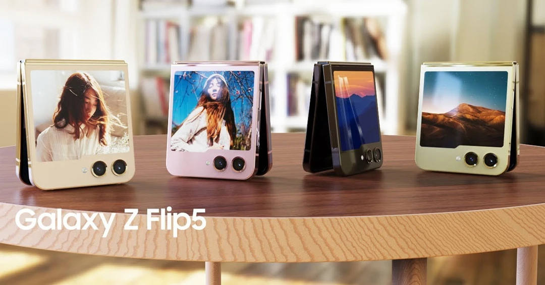 Galaxy Z Flip 5 lộ diện các tùy chọn màu cực kỳ trẻ trung