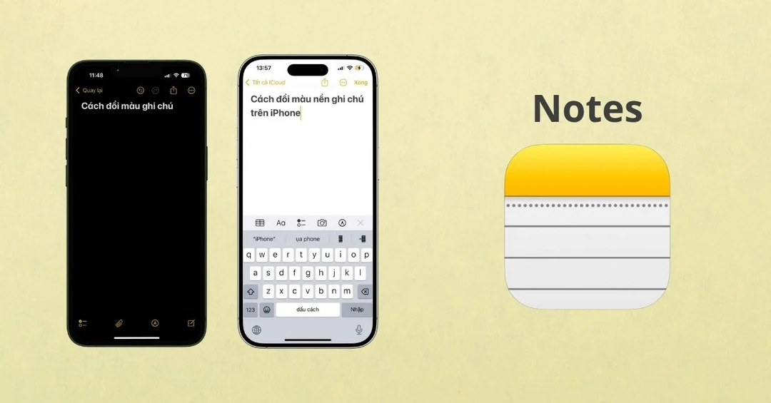Bật mí cách đổi màu nền của ghi chú trên iPhone cực đơn giản