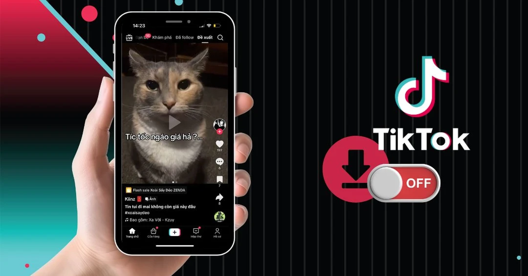 Hướng dẫn cách tắt lưu video TikTok để người khác không lưu về máy