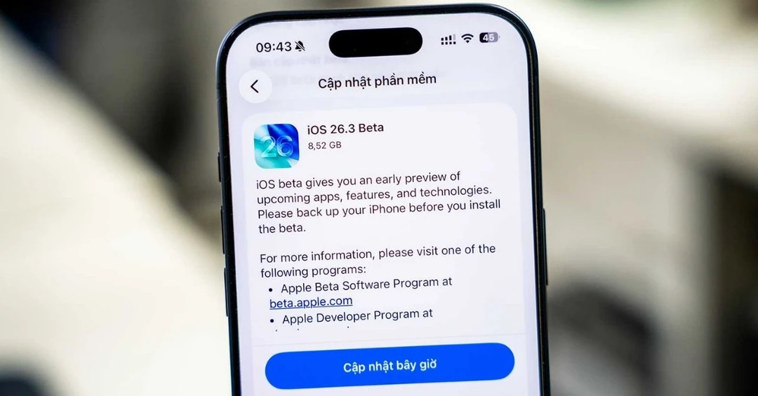 Giải đáp thắc mắc: Có nên cập nhật iOS 26.3 Beta 1 ngay lúc này?