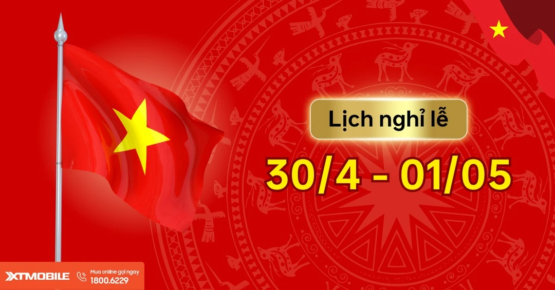 Lịch nghỉ lễ 30/4 - 1/5 năm 2024: Người lao động được nghỉ bao nhiêu ngày?