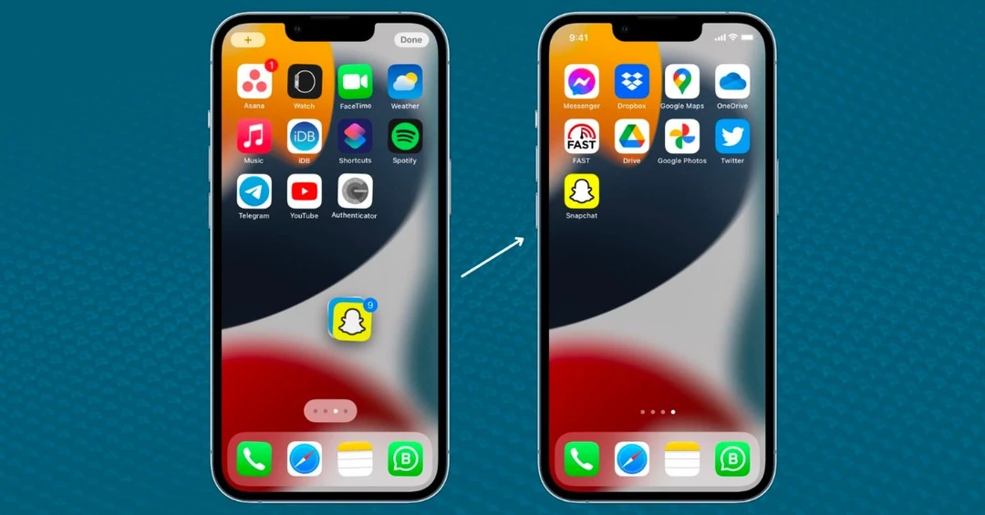 Cách di chuyển nhiều ứng dụng cùng lúc trên màn hình iPhone
