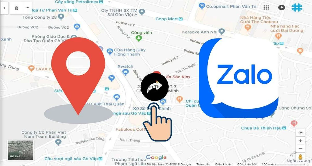 Hướng dẫn cách gửi vị trí trên Zalo đơn giản, chi tiết nhất
