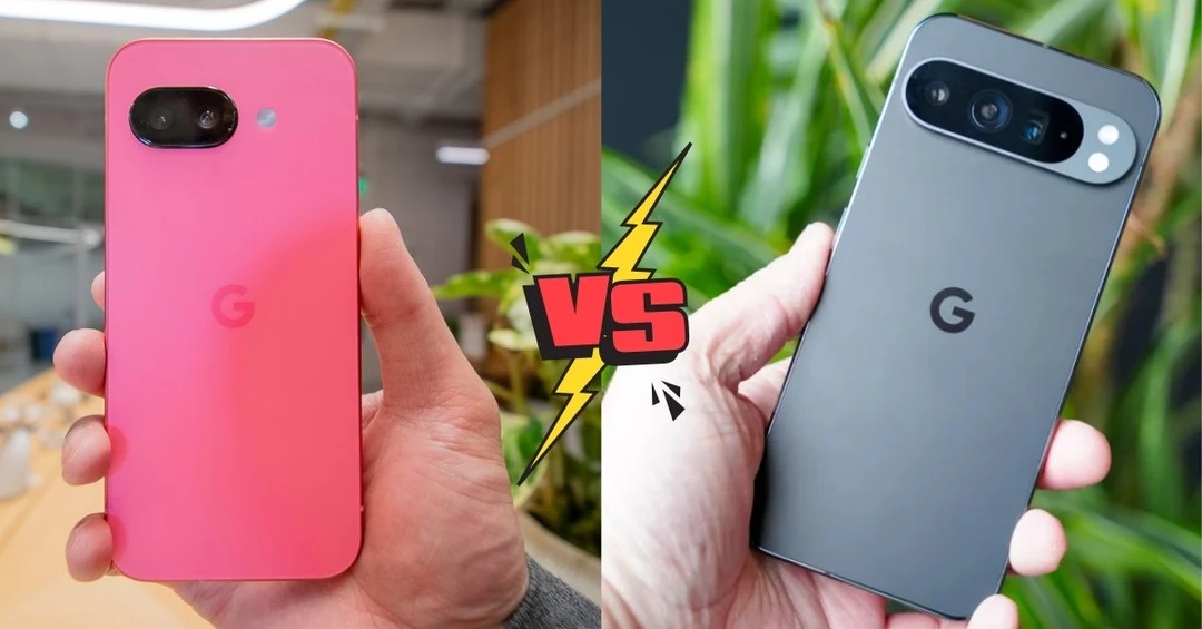 So sánh Google Pixel 9a và Google Pixel 9: Cuộc đối đầu của hai anh em!