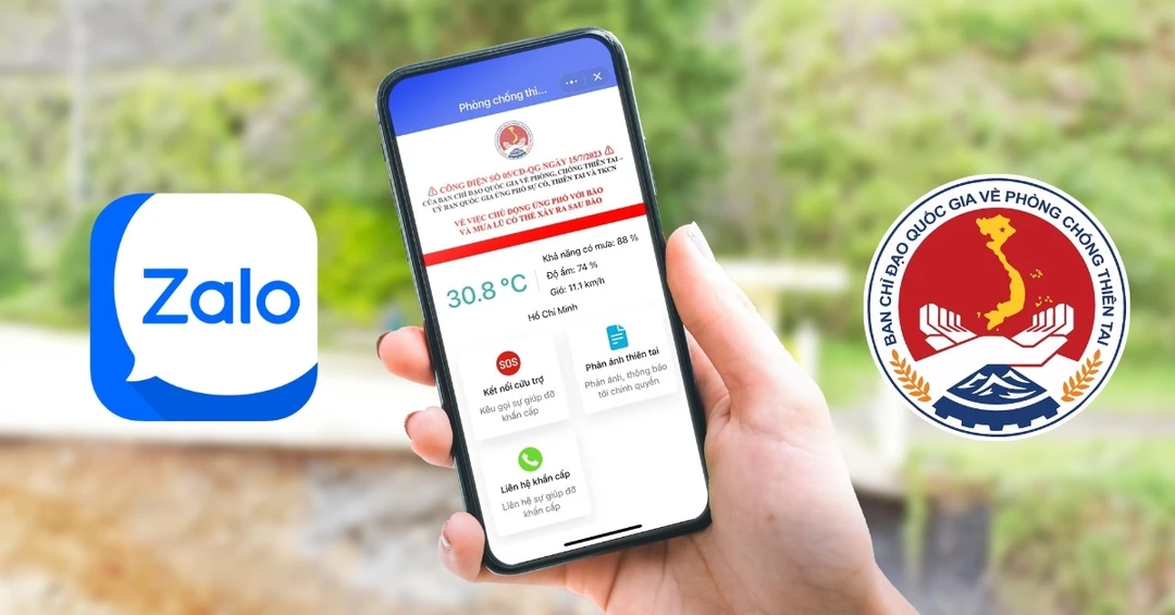 Cách dùng tính năng kết nối cứu trợ trên Zalo nhanh nhất