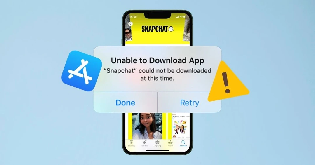 iPhone không tải được ứng dụng: Nguyên nhân và cách khắc phục