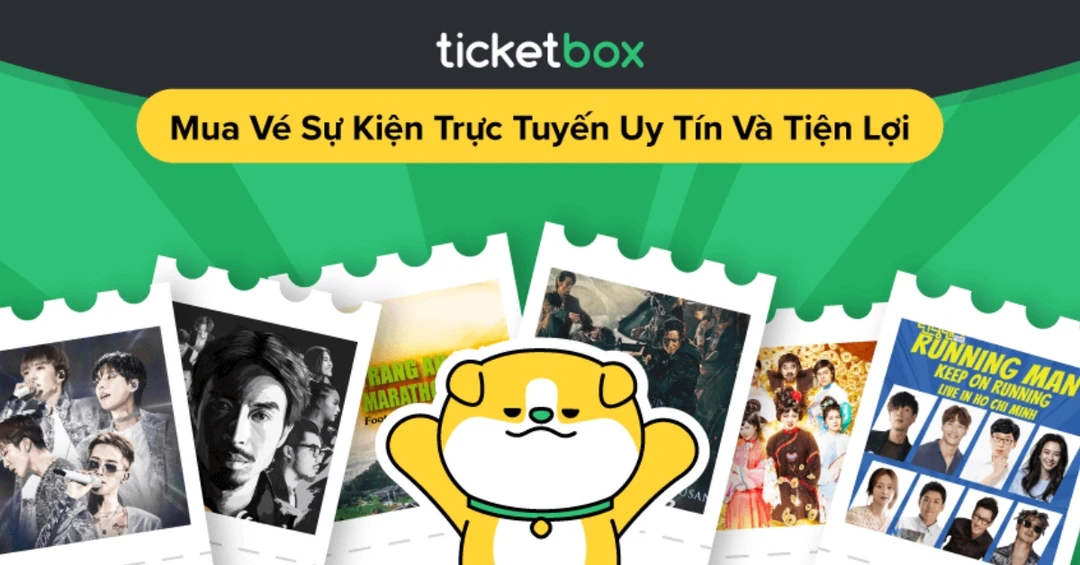 Tải Ticketbox: Ứng dụng đặt vé xem hòa nhạc, kịch, hội thảo và sự kiện