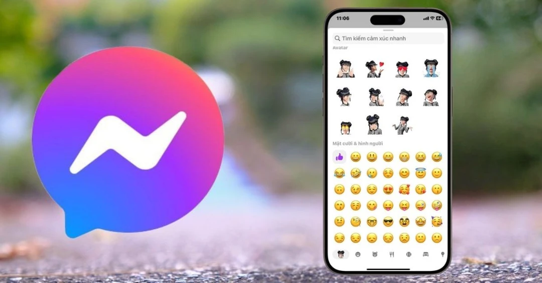 Cách tải nhãn dán trên Messenger iPhone, Android & máy tính