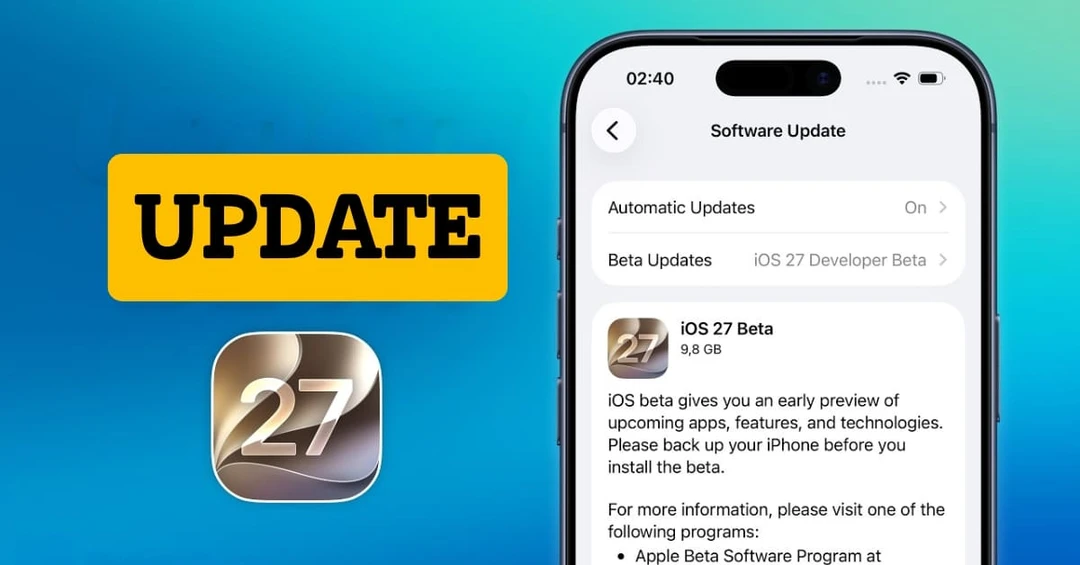 Hướng dẫn cách cập nhật iOS 27 Beta chi tiết nhất