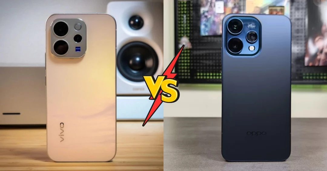 So sánh Vivo V70 vs Oppo Reno 15: Flagship cận cao cấp nào đáng mua hơn?