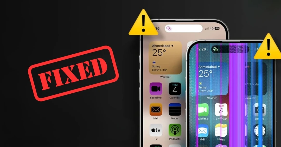 Màn hình iPhone bị lỗi màu: Nguyên nhân và cách khắc phục chi tiết