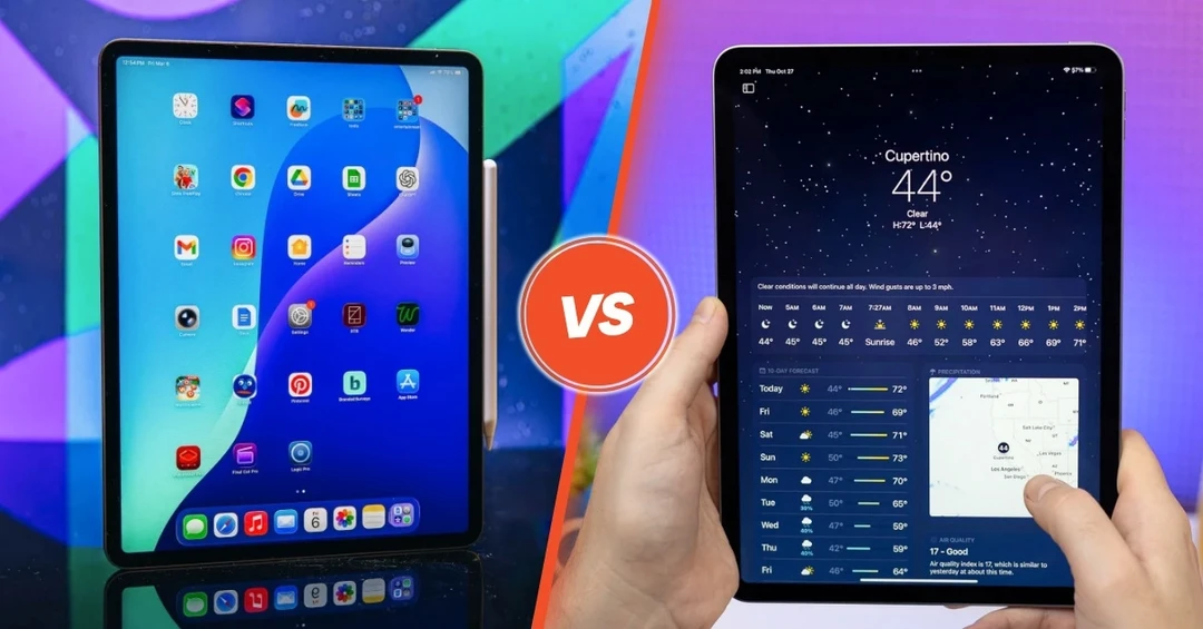 So sánh iPad Air M4 và iPad Pro M2: Chọn Air mới hay Pro đời cũ?