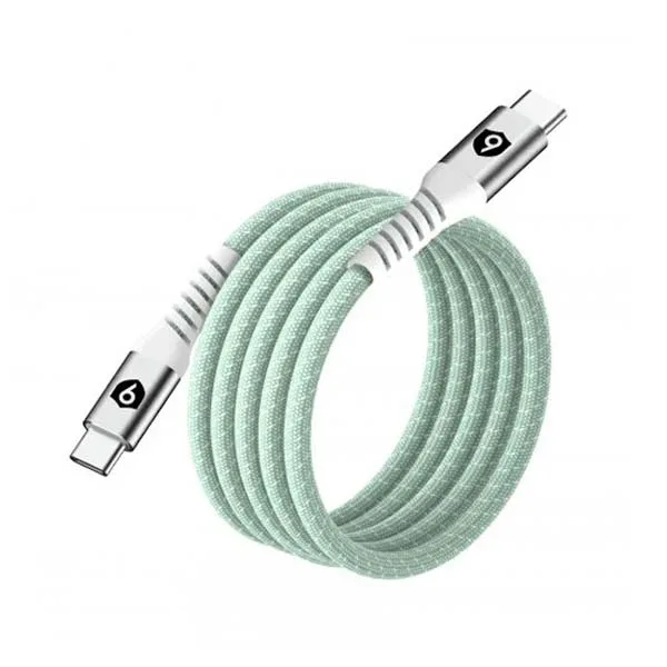 Cáp từ tính tự cuộn 9FIT USB C to USB C 1M - hình ảnh sản phẩm