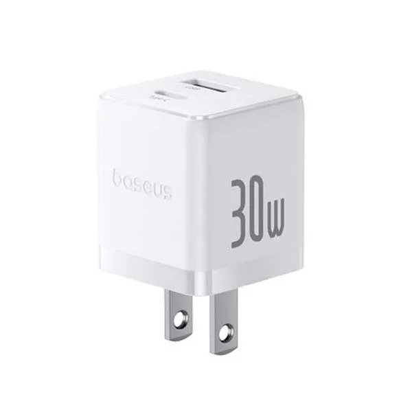Củ sạc nhanh Baseus Palm C+U 30W US - hình ảnh sản phẩm