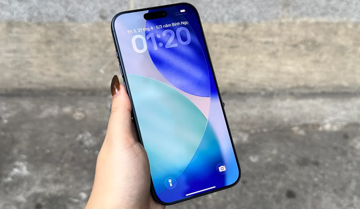 Màn hình iPhone 17 Pro Max sắc nét