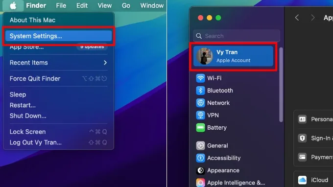 Cách mua thêm dung lượng iCloud trên MacBook