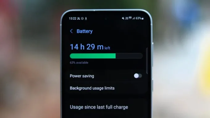 Đánh giá pin trên Galaxy S23 FE
