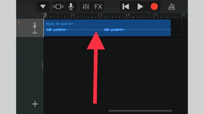 Nhấn vào file nhạc Tết
