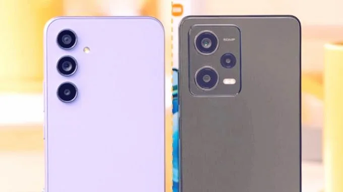 Camera Samsung A35 và Xiaomi Redmi Note 12 Pro