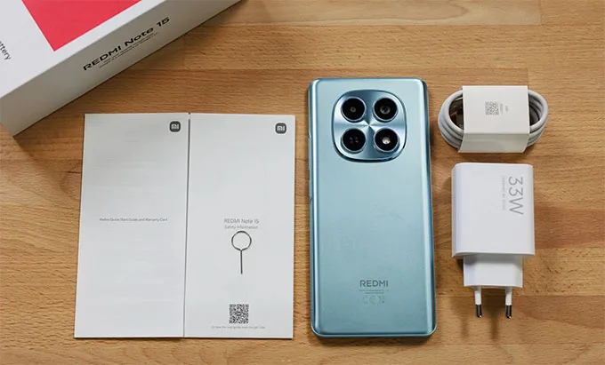  thiết kế Redmi Note 15 gây ấn tượng mạnh với màn hình cong hai cạnh