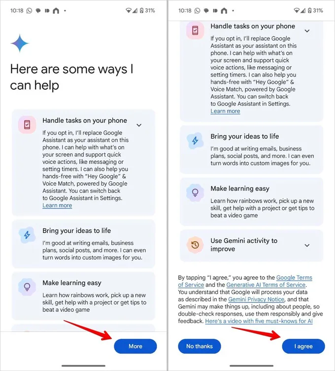 Cách bật Gemini trên Samsung