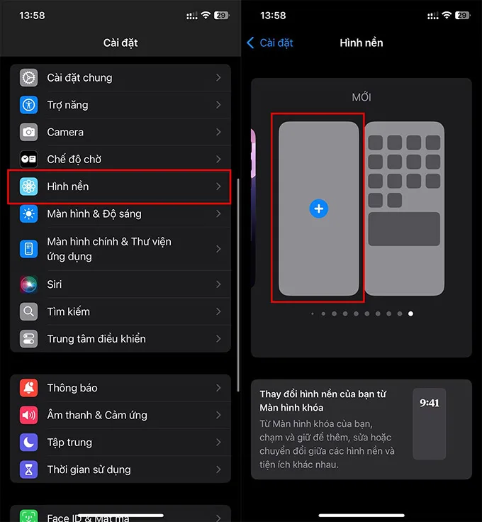 Hướng dẫn cách cài đặt và thay đổi hình nền iOS 18 nhanh chóng trên iPhone