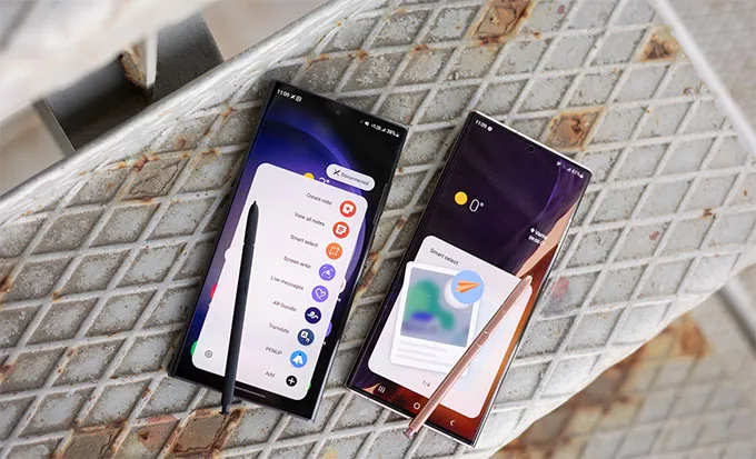 Galaxy S23 Ultra được trang bị viên pin có dung lượng 5.000mAh