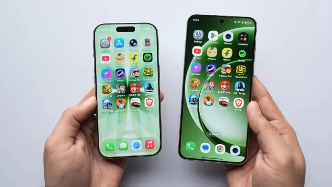 Dù tần số quét thấp hơn đối thủ, chất lượng hiển thị của iPhone 17 vẫn đáp ứng tốt nhu cầu giải trí