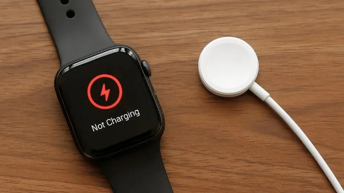 Nguyên nhân Apple Watch sạc không vào pin