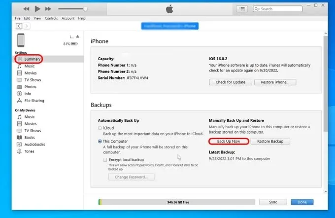 Cách reset iPhone khi quên mật khẩu máy