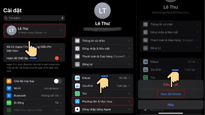 Cách chuyển vùng iPhone sang Mỹ trong Cài đặt