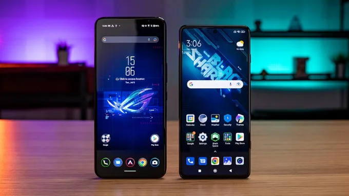 So sánh ROG Phone và Black Shark về màn hình