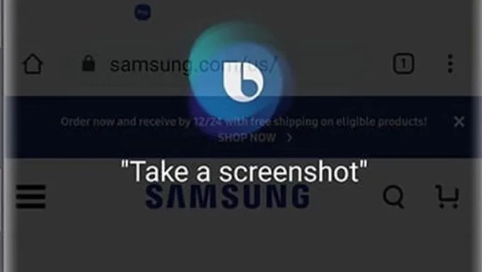 Cách chụp màn hình S23 series bằng ứng dụng Bixby Voice