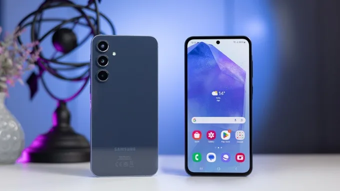 Thiết kế Samsung Galaxy A55