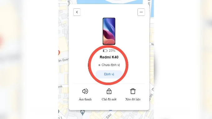Cách định vị điện thoại Xiaomi bằng tài khoản Mi