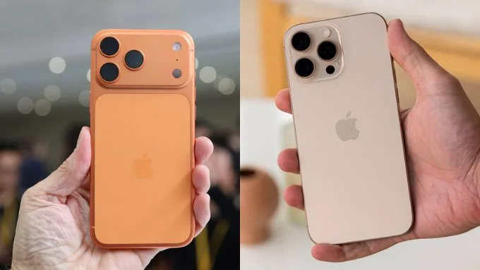 So sánh iPhone 17 Pro Max và iPhone 16 Pro Max về thiết kế