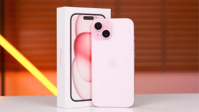 iPhone 15 màu Hồng