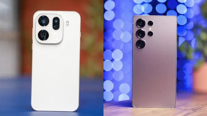 So sánh Oppo Find X9 Pro và Galaxy S25 Ultra về thiết kế