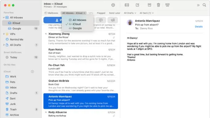 Quản lý email hiệu quả với MailQuản lý email hiệu quả với Mail