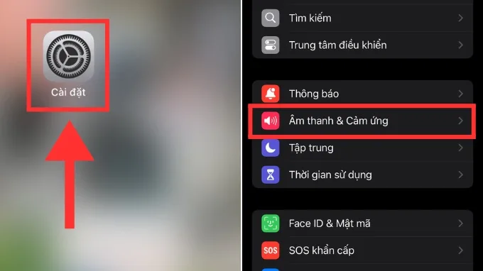 Cách chỉnh chế độ rung trên iPhone chi tiết